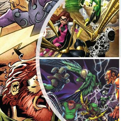 Ep 4 Enciclopedia Marvel: Los Atlantes (Atlantians), Anhilus, Constrictor, Hercules, 6 siniestros, Colossus y Arcangel