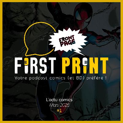 Front Page : l'actualité comics de mars 2026 #1 (sur 3) !