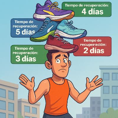 Tiempo de recuperación de las zapatillas Tiempo de recuperación de las zapatillas