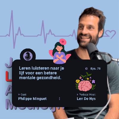 # 76 Leren luisteren naar je lijf voor een betere mentale gezondheid: weten we nog écht wat ons lichaam ons probeert te vertellen? – Philippe Minguet # 76 Leren luisteren naar je lijf voor een betere mentale gezondheid: weten we nog écht wat ons lichaam ons probeert te vertellen? – Philippe Minguet