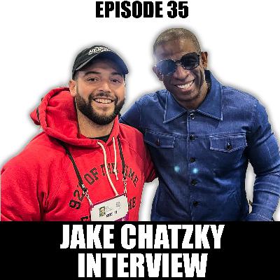 Jake Chatzky On Working W/ Travis and Jason Kelce, Deion Sanders & His Journey In Sports Media