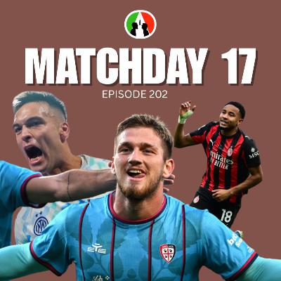 202: Matchday 17 202: Matchday 17