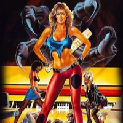 Chicas de fraternidad en la bolera