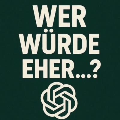 107. Folge Clay brennt mit einer Mango durch? Kinkajou gründet eine Band mit Glory? || Wer würde eher mit ChatGPT 107. Folge Clay brennt mit einer Mango durch? Kinkajou gründet eine Band mit Glory? || Wer würde eher mit ChatGPT