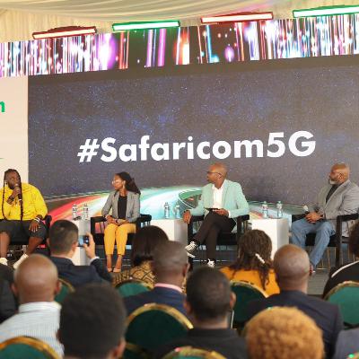 Panel Discussion At The Launch Of Safaricom 5G In Kenya On Thursday the 27th of October 2022 with Rehema Wachira, Brian “Beast” Diang'a & Moses Kemibaro Moderated by Mbugua Njihia. Panel Discussion At The Launch Of Safaricom 5G In Kenya On Thursday the 27th of October 2022 with Rehema Wachira, Brian “Beast” Diang'a & Moses Kemibaro Moderated by Mbugua Njihia.