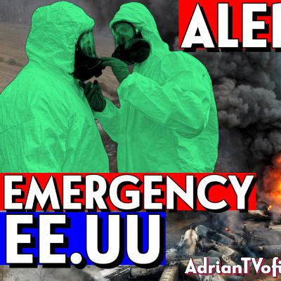 TRAIN BROKE DOWN IN OHIO USA EMERGENCY #toxic #usa #ohio