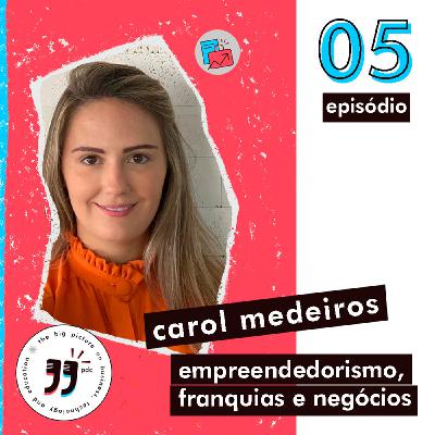 Empreendedorismo, Franquias e Negócios - Carol Medeiros - The Biggies Podcast #5 Empreendedorismo, Franquias e Negócios - Carol Medeiros - The Biggies Podcast #5