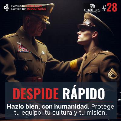 28. Despide Rápido: Hazlo bien, con humanidad. Protege tu equipo, tu cultura y tu misión