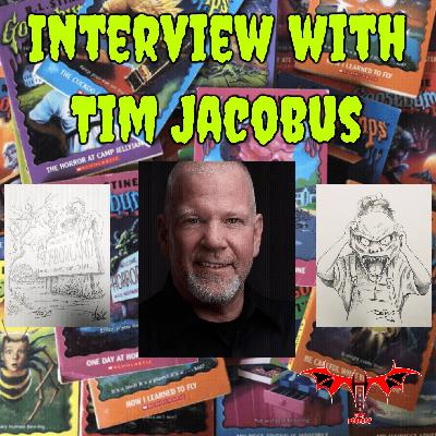 Interview with Tim Jacobus - The Original Goosebumps book series Illustrator