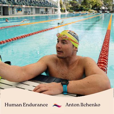 58.4km swim in 15h23min or 1:35min/100m, First person to ever swim from New Norfolk to Bruny Island | Anton Ilchenko