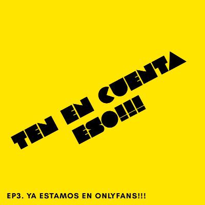 Ya estamos en OnlyFans!!
