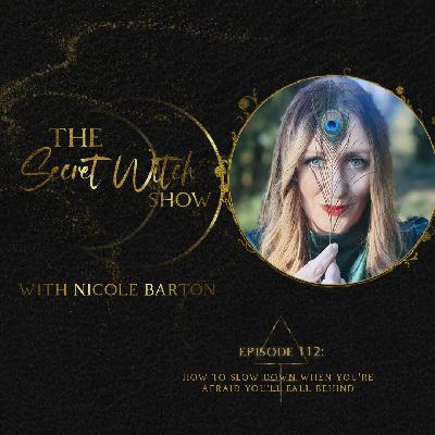 How to slow down when you're afraid you'll fall behind