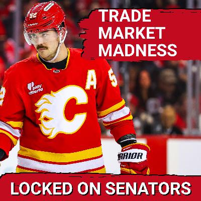 NHL Trade Market Heats up + Game Day Preview vs Calgary Flames