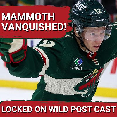 POST CAST: Wild Finally Beat Utah In Regulation with 5-0 Win POST CAST: Wild Finally Beat Utah In Regulation with 5-0 Win