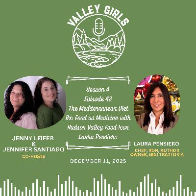 48. The Mediterranean Diet Rx: Food as Medicine with Hudson Valley Food Icon Laura Pensiero 48. The Mediterranean Diet Rx: Food as Medicine with Hudson Valley Food Icon Laura Pensiero