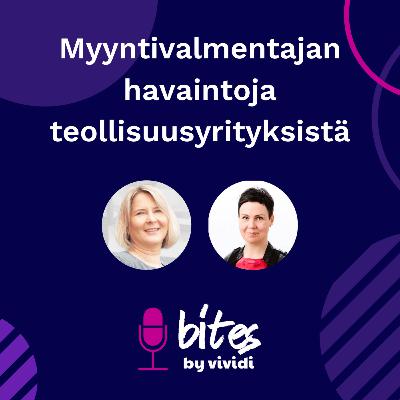 Myyntivalmentajan havaintoja teollisuusyritysten arjesta