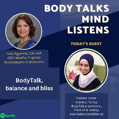 BodyTalk, balance and bliss