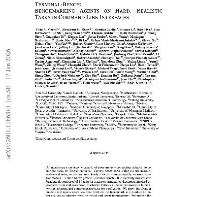 【第526期】Terminal-Bench 2.0：复杂命令行任务智能体基准测试