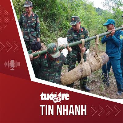 Tin tức tối 17-12: Xử lý an toàn quả bom nặng hơn 150kg lộ ra trong nhà dân sau lũ tại Khánh Hòa Tin tức tối 17-12: Xử lý an toàn quả bom nặng hơn 150kg lộ ra trong nhà dân sau lũ tại Khánh Hòa