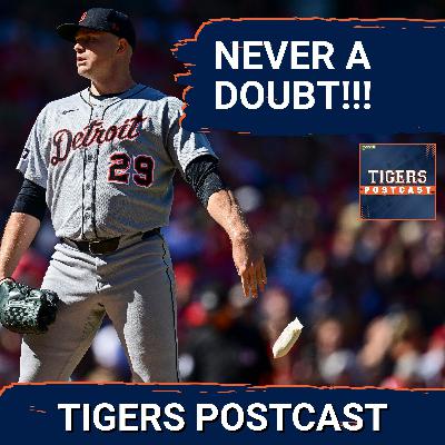 TIGERS POSTCAST: NEVER A DOUBT! Detroit Tigers TAKE GAME 1 In Cleveland, Tarik Skubal Dominant