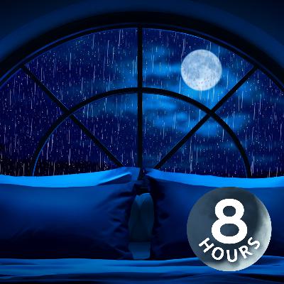 Rain & Thunder Sounds for Sleep | 8 Hour Soothing White Noise