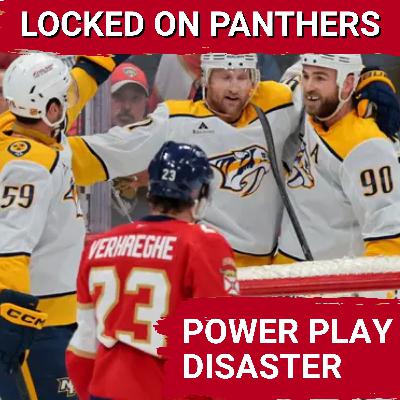 NO INSURANCE: Power play failed to create separation as the Panthers came out with only one point