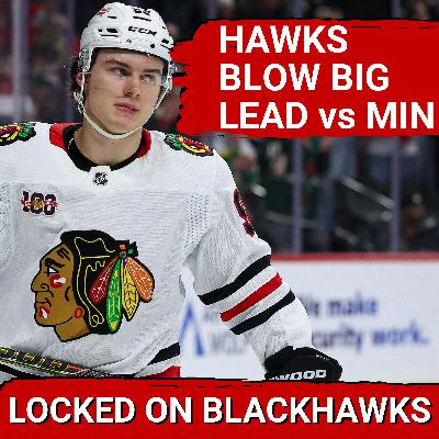 Bedard & Nazar Flash Chemistry, But Blackhawks Drop Heartbreaker To Wild