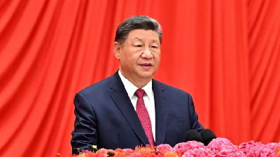 習近平：要更緊密團結在黨中央周圍　譜寫中國式現代化更絢麗篇章