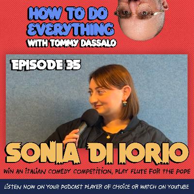 Sonia Di Iorio: Win An Italian Comedy Competition, Play Flute For The Pope