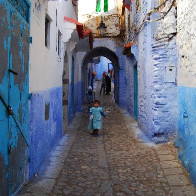 El azul mojado (MARRUECOS)