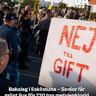 Bakslag i Eskilstuna – Senior får grönt ljus för 720 ton metylenklorid