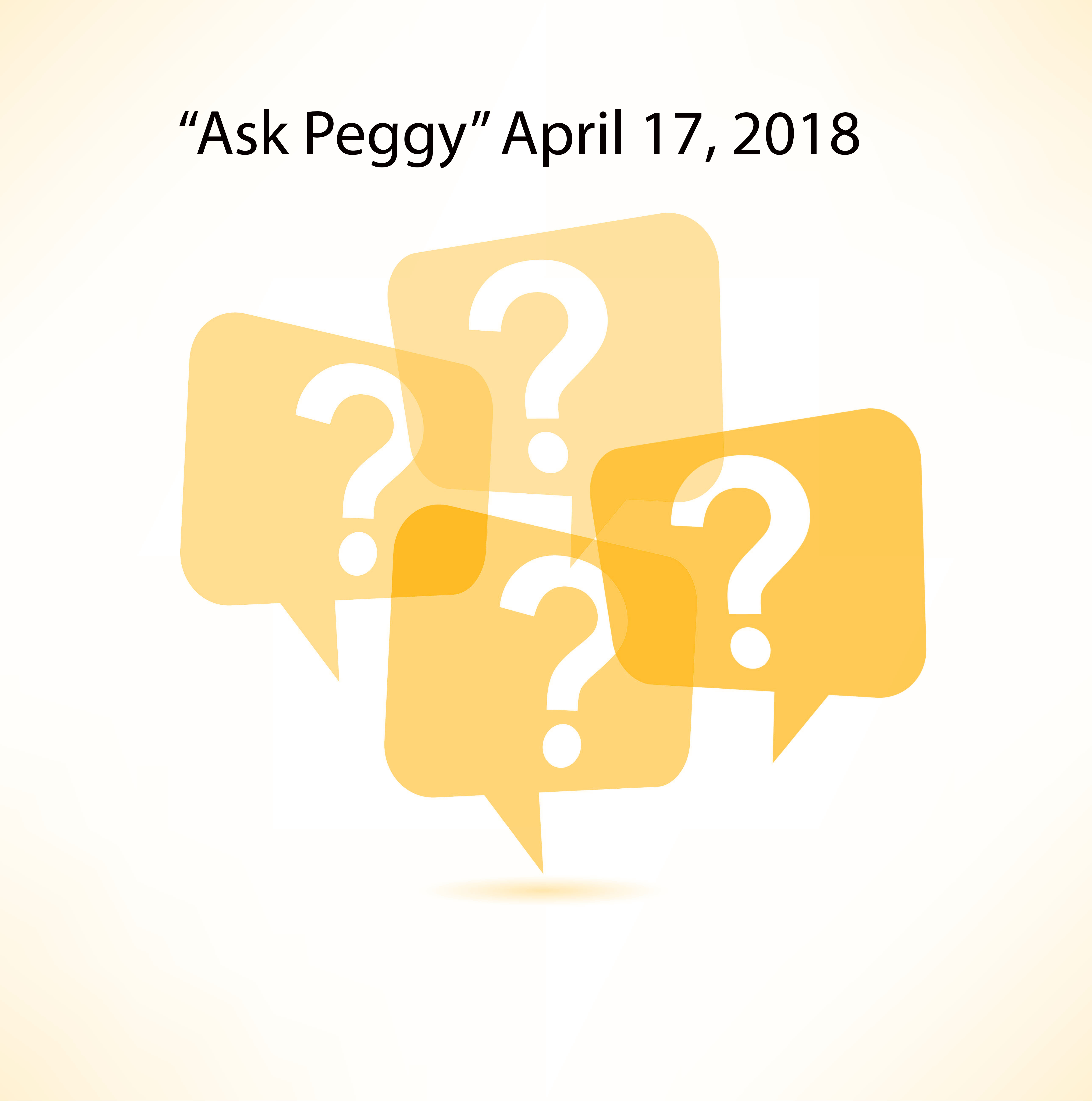 Ask Peggy Doviak About Your Finances!