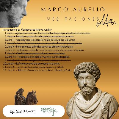 #518 Meditaciones de Marco Aurelio #Día 25 | Libro XI