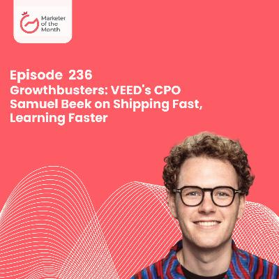 EPISODE 236- Growthbusters: VEED's CPO Samuel Beek on Shipping Fast, Learning Faster