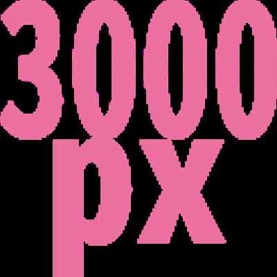 3000 x 3000