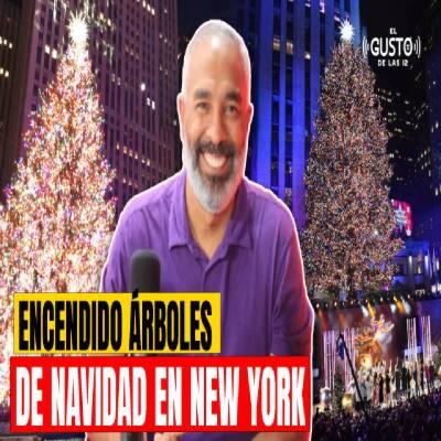 ENCENDIDO ÁRBOLES DE NAVIDAD EN NEW YORK #casosycosas