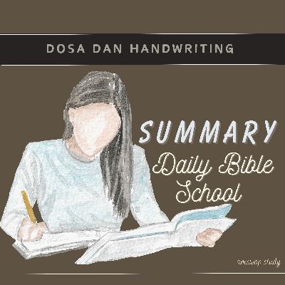 Summary Class : Dosa & Handwriting [231123]