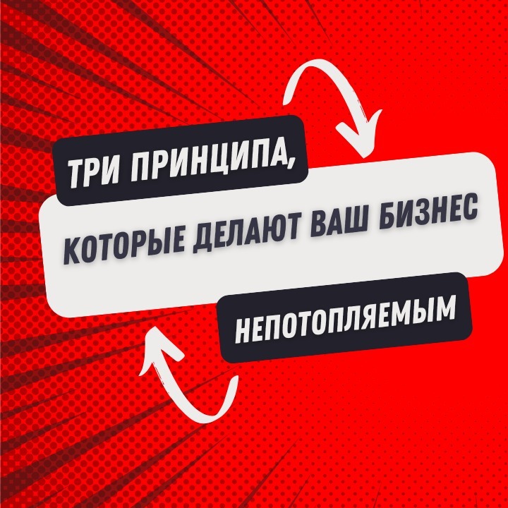 Три принципа, которые делают ваш бизнес непотопляемым Три принципа, которые делают ваш бизнес непотопляемым