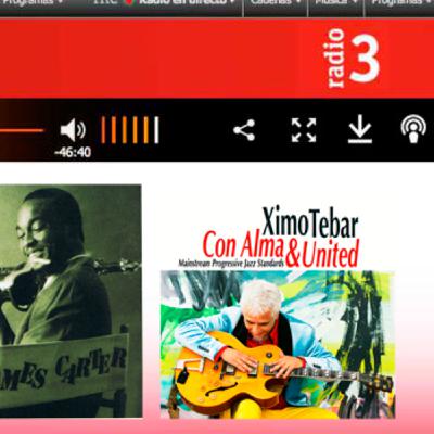 CARAVAN [Duke Ellington] by Michel Petrucciani, James Carter and Ximo Tebar - RNE-RADIO 3 "SALTAMONTES [NOV 2018]