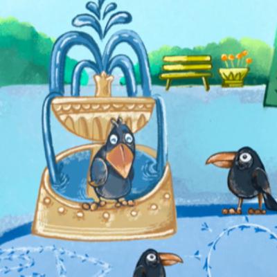 قصه‌های سرزمین لبخند - قصه شانزدهم: راه‌رفتن یا پرواز کردن