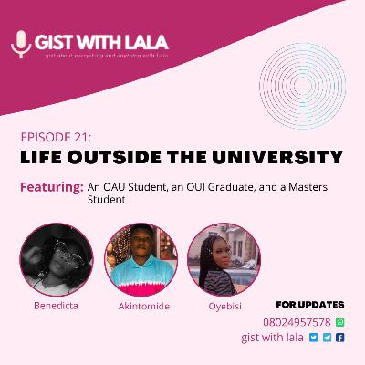 LIFE OUTSIDE THE UNIVERSITY