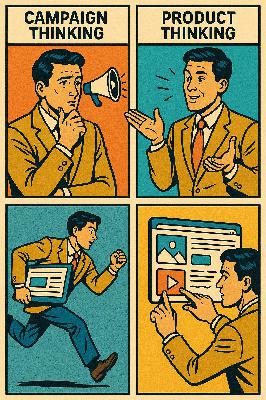 TP444: Embracing Product Thinking in Health System Marketing