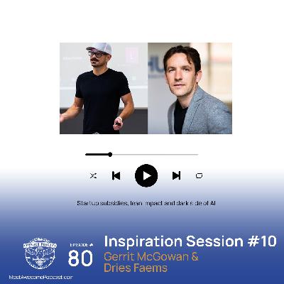 EP 80 – Inspiration session #10: Startup subsidies, lean impact and dark side of AI