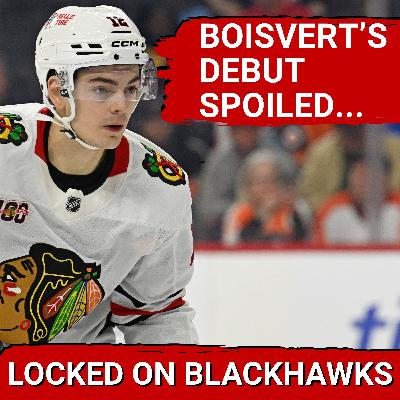 Blackhawks Blown Out in Boisvert's NHL Debut | Who Sits When Mangiapane Returns? Blackhawks Blown Out in Boisvert's NHL Debut | Who Sits When Mangiapane Returns?
