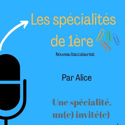 Présentation Les spécialités de 1ère
