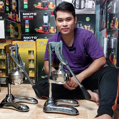 SỰ THẬT VỀ MÁY ÉP CAM INOX Nên Mua Máy Ép Cam Bằng Tay Inox LOẠI NÀO TỐT?