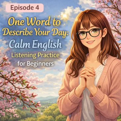 One Word to Describe Your Day 🛌🏼 Calm English Listening Practice for Beginners 🐣 今日の気持ちを表す一言 🌸 ゆったり学べる初心者向け英語リスニング（プレッシャーなし)