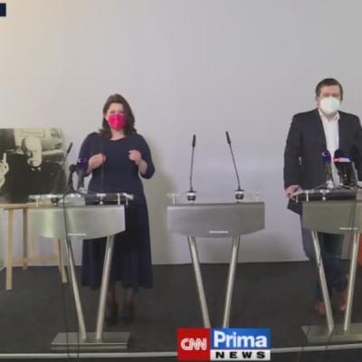 Tisková konference ČSSD o úpravě nařízení