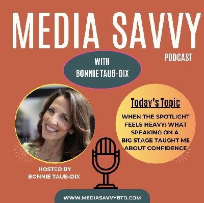When the Spotlight Feels Heavy: What Speaking on a Big Stage Taught Me About Confidence