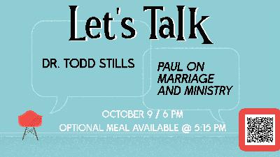 Paul on Marriage and Ministry Paul on Marriage and Ministry